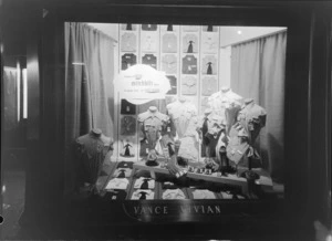 Window display, Vance Vivian, Wellington
