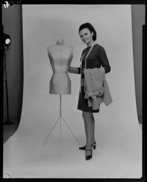 Stratra Fashion, shots of dress makers model