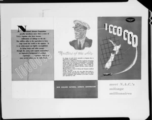 NAC, brochure for National Airways Corporation