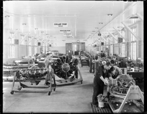 Workshop at Woodbourne Air Force Base, Blenheim