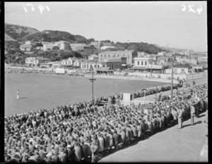 Panorama of the Basin Reserve, Wellington