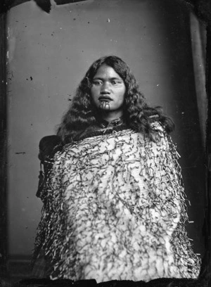 Mary, a Maori woman from the Hawkes Bay district