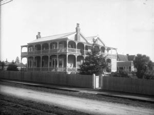 House of J Stewart in Plymouth Street, Wanganui, also used as a Karitane Home