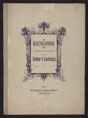 Rangitoto : morceau à la gavotte / composed by Arthur V. Carbines.