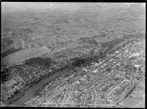 Hamilton, Waikato district, including Waikato River and Claudelands Show Grounds (now Jubilee Park)