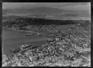 Downtown Wellington and Harbour