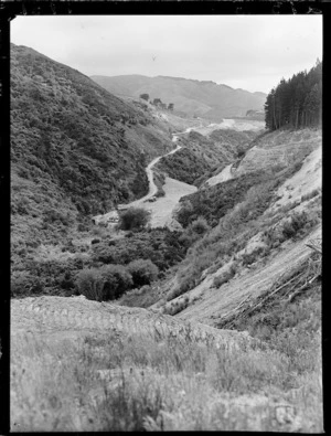 Construction of the western access road