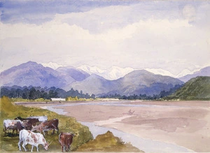 [Fox, William] 1812-1893 :Kanieri; Hokitika River &c. [1872]