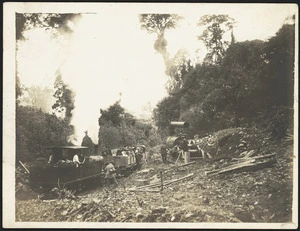 Barclay locomotive Joan on Maymorn tramway