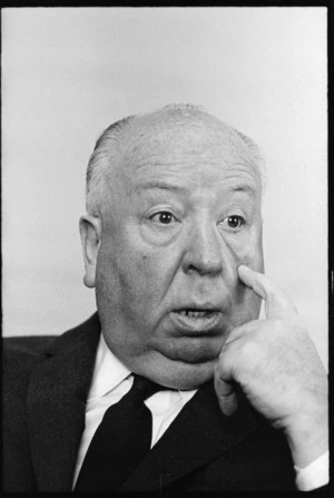 Film director Alfred Hitchcock