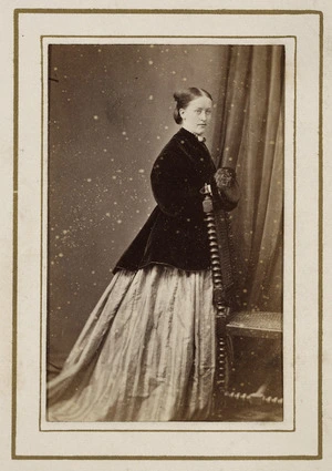 Carte de visite portrait of Margaret Joachim Dillon Bell