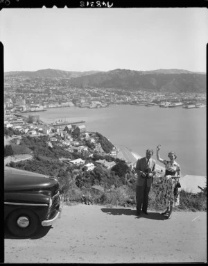 On Mt Victoria, Wellington - Photograph taken by B Clark