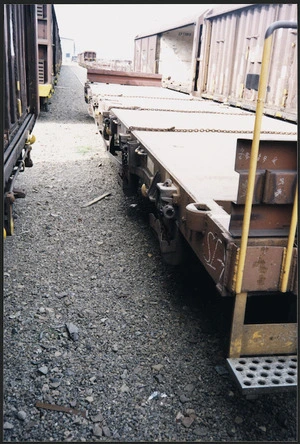 Wagon USQ 7703 at Wellington railway yards