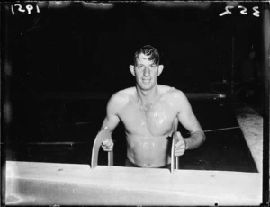 Vern Lister, swimming champion