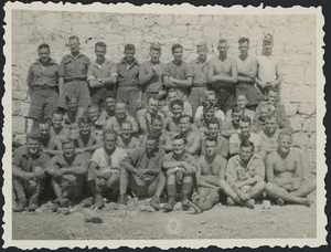 Allied Prisoners of war at Campo PG 78/1 at Aquafredda, Italy - Photograph taken by H R Dixon
