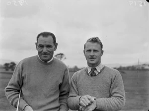 Two golfers