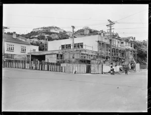 Construction of the Hataitai Post Office, Wellington