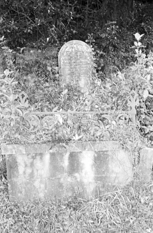 Grave of William Edward Davis, plot 5206, Bolton Street Cemetery