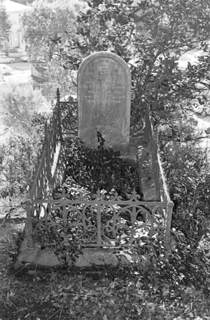 Brodie family grave, plot 9.B, Sydney Street Cemetery.