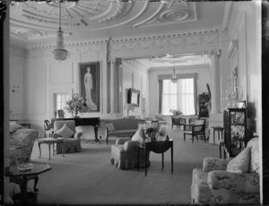 The main drawing-room, Government House, Wellington.