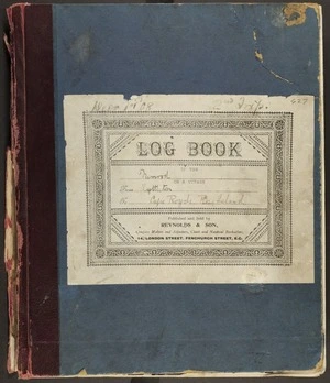 Davis, John King, 1884-1967 : Log book of the Nimrod on a voyage from Lyttelton to Cape Royds