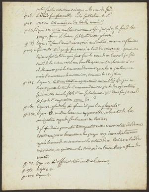 De Bory, Gabriel, 1720-1801 : Notes on Crozet's account of the Marion Du Fresne expedition