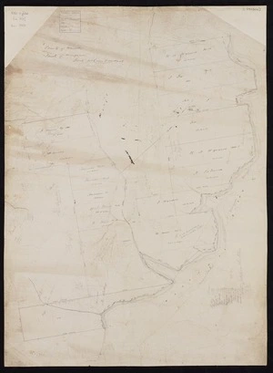 [Creator unknown] :County of Marsden, parish of Mangawai [ms map]. [ca 1870]