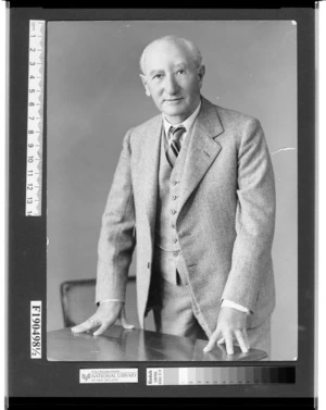 Husheer, John G :Photograph of Johann Gerhard Husheer, 1864-1954