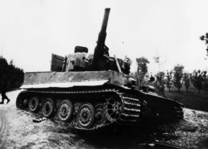 German Tiger Tank, Italy
