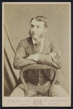 Bartlett, R H (Auckland) fl 1875-1880 :Portrait of J Curnow