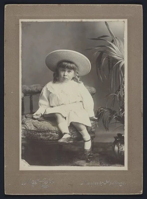 Cobb, H S (Mrs) (Napier) fl 1890-1900 :Portrait of Leslie
