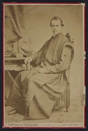 Grand & Dunlop (Christchurch) fl 1878 :Portrait of Father Austin-Kitchin