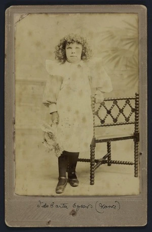Herrmann (Wellington) fl 1892 :Portrait of Ida L Carter