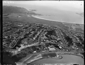 Aerial view of Rongotai, Wellington