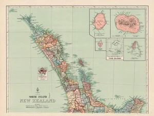 North Island, New Zealand / H.E. Walshe, chief draughtsman, Head Office, Lands and Survey Department, Wellington.