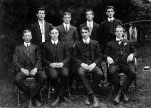 Group portrait of the Kaponga Dairy Cooperative staff