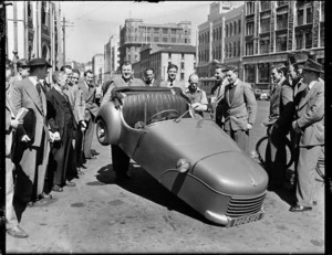 Group and three-wheeled car