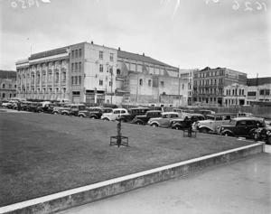 Construction site of Wellington City Council building