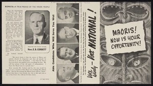 New Zealand National Party: Maoris! Now is your opportunity! [1951]