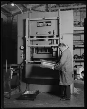 Holyoak Industries, interior of factory