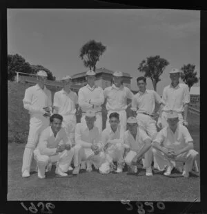 Wanganui Collegiate cricket team, playing at Wellington College