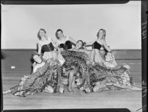 Unidentified ballet dancers at the Plunket ball, Wellington