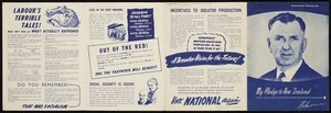 New Zealand National Party: My pledge to New Zealand / S.G. Holland [1951]