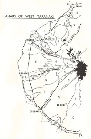 Lahars of west Taranaki.