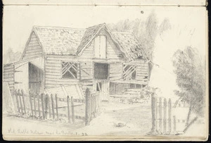 Haylock, Arthur Lagden, 1860-1948 :Old stable. Nelson, near the port. 11.1.[19]22