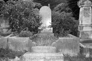 The Wilkinson family grave, plot 89.L, Sydney Street Cemetery.