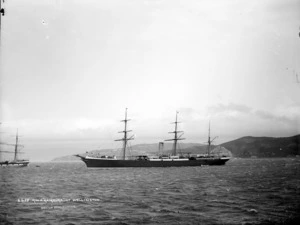Ship Kaikoura in Wellington Harbour