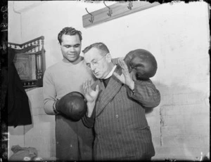 Dave Sands and Reverend Harry Squires