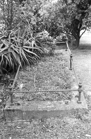 Grave of James Robert Ferguson, plot 3.B, Sydney Street Cemetery.