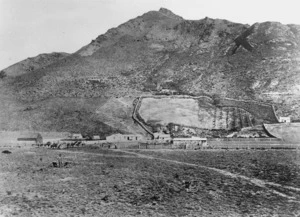 Creator unknown : Photograph of Moke Creek Station, Otago